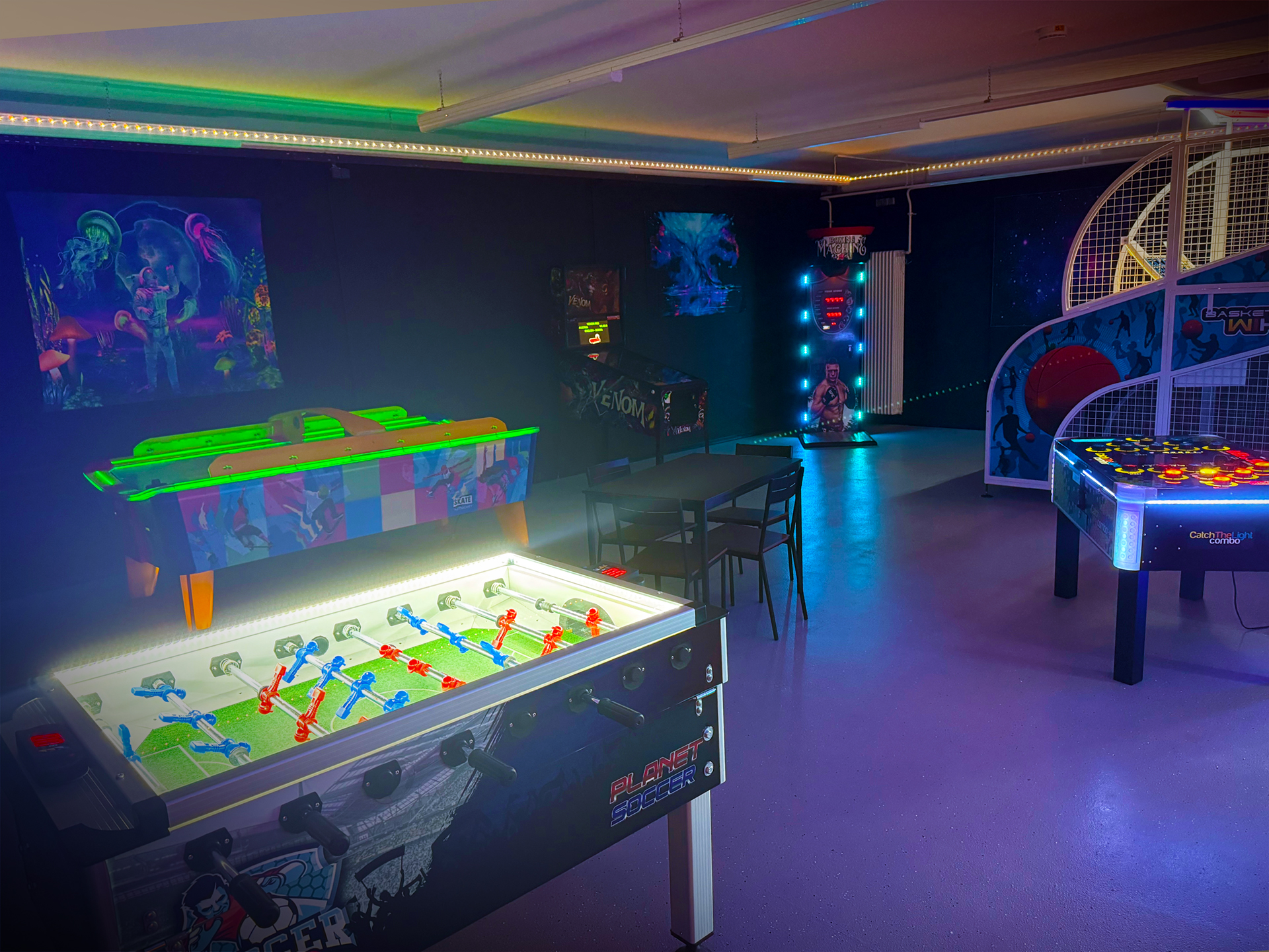Ein Bild aus unserer kleinen Arcade.