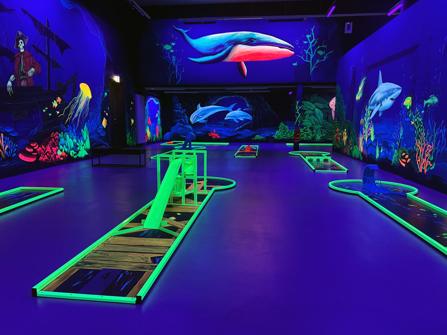 Minigolf mit einzigartigem Flair.