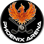 Phoenix Arena Logo schwarzer Grund